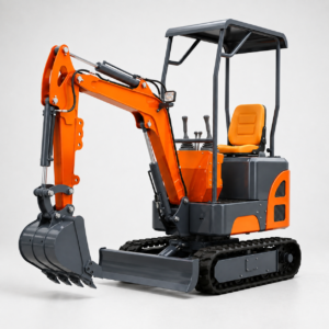Mini Excavator ORANGE